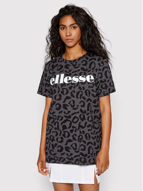 Ellesse Ellesse T-Shirt Overlep SGM14622 Czarny Regular Fit