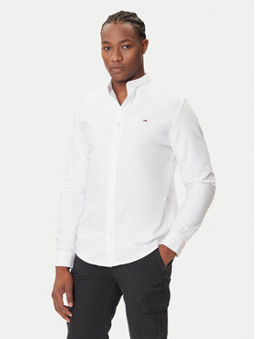 Tommy Jeans Tommy Jeans Риза Essential DM0DM21690 Бял Regular Fit