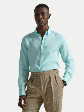 Polo Ralph Lauren Polo Ralph Lauren Camicia 710968915501 Turchese Slim Fit