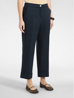Elena Mirò Elena Mirò Spodnie materiałowe P009P000497N054 Niebieski Regular Fit
