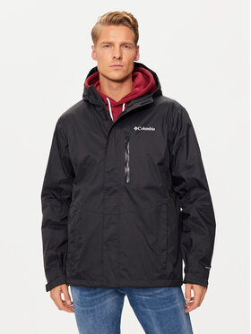 Columbia Columbia Neperšlampanti striukė Pouring Adventure™ III 2117171 Juoda Regular Fit