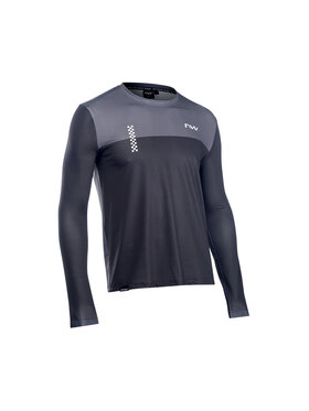 Northwave Northwave Koszulka rowerowa Xtrail 2 Man Jersey Long Sleeve Czarny Regular Fit