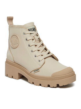 Palladium Palladium Туристически oбувки Pallabase Leather 96905-197-M Сив