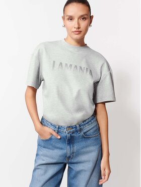 La Mania La Mania T-shirt DEVONTE Grigio Basic Fit