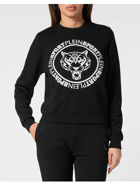 Plein Sport Plein Sport Longsleeve 14241 Czarny Regular Fit
