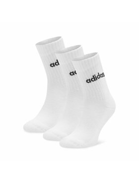 adidas adidas Κάλτσες μακριές HT3455 3-PACK Λευκό