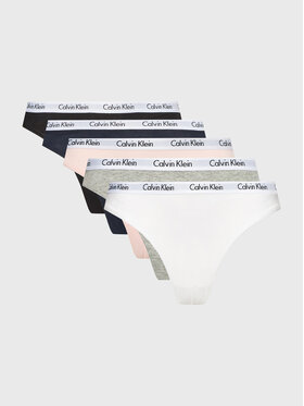 Calvin Klein Underwear Calvin Klein Underwear Set 5 kusů klasických kalhotek 000QD3586E Barevná