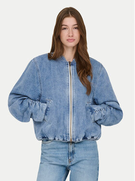 ONLY ONLY Jeans jakna Niki 15362884 Modra Relaxed Fit