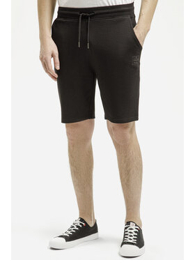 Cross Jeans Cross Jeans Szorty sportowe 49080-020 Czarny Regular Fit