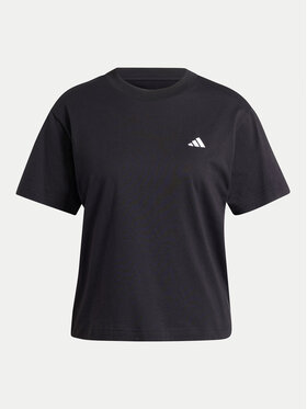 Adidas Majica Essentials Small Logo JH3690 Črna Slim Fit