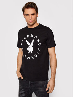 John Richmond John Richmond T-shirt Lonies HMP22141TS Noir Regular Fit