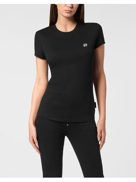 PHILIPP PLEIN PHILIPP PLEIN T-shirt 26535 Nero Skin Tight Fit