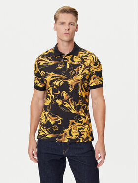 Versace Jeans Couture Versace Jeans Couture Polo 79GAG6S0 JS514 Czarny Regular Fit