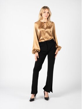 PINKO PINKO Spodnie materiałowe 1G18L4 A04I Czarny Slim Fit