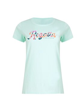 Regatta Regatta T-Shirt Breezed IV Błękitny Short Fit