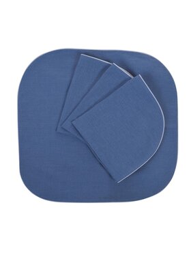 Roseberry Home Roseberry Home Serwetki Royal Blue Niebieski