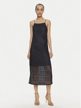Vero Moda Vero Moda Sukienka letnia Maya 10304461 Granatowy Regular Fit