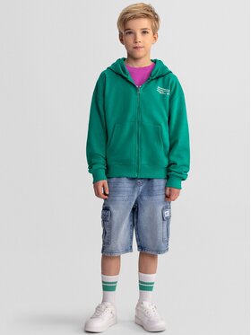 minoti minoti Szorty jeansowe 29SHORT250 Błękitny Regular Fit