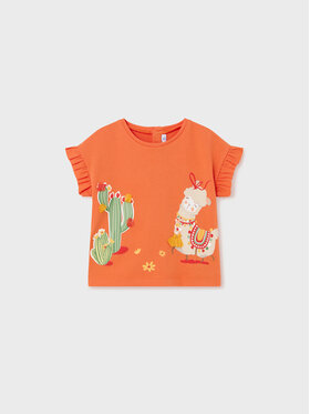 Mayoral Mayoral T-shirt 1013 Narančasta Regular Fit
