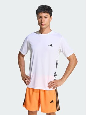 adidas adidas Koszulka techniczna 158824 Biały Regular Fit