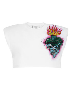 PHILIPP PLEIN PHILIPP PLEIN Smanicato 2587 Bianco Skin Tight Fit