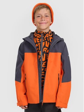 4F 4F Giacca di transizione 4FJRAW25TTJAM1014-70S Arancione Regular Fit