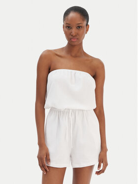 Seafolly Seafolly Гащеризон Crinkle 55537-PS Бял Regular Fit