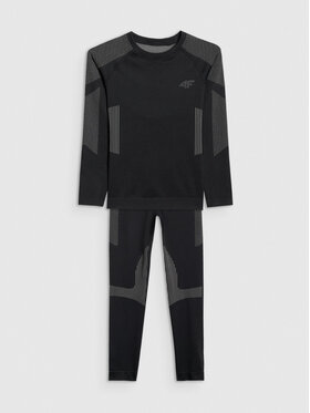 4F 4F Komplet bielizny termoaktywnej SKI UNDERWEAR Czarny