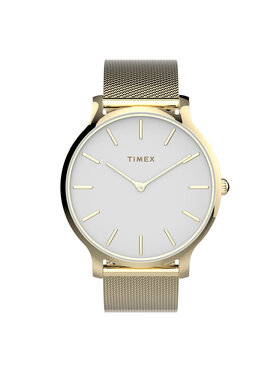 Timex Timex Zegarek Transcend™ TW2T74100 Złoty
