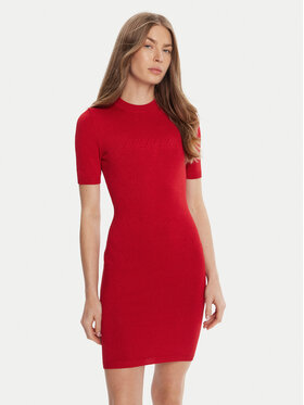 HUGO HUGO Rochie tricotată Sbloggy 50543324 Roșu Slim Fit