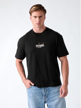 Guess Guess T-Shirt 183565 Černá Classic Fit