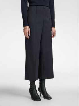 Elena Mirò Elena Mirò Pantaloni di tessuto P154P000346N002 Blu Cropp Fit