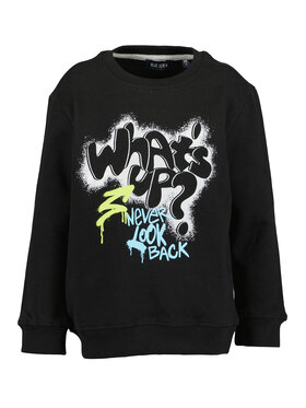 Blue Seven Blue Seven Суитшърт 864708 X Черен Regular Fit