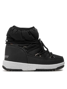 Moon Boot Moon Boot Stivali da neve Jr Girl Low Nylon Wp 34051800001 Nero