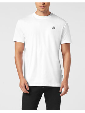 PHILIPP PLEIN PHILIPP PLEIN T-Shirt 26255 Biały Regular Fit
