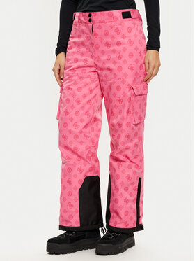 Guess Guess Skihose W4PB60 WH0K0 Rosa Regular Fit