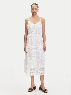 YAS YAS Sommerkleid Lifa 26037183 Weiß Regular Fit
