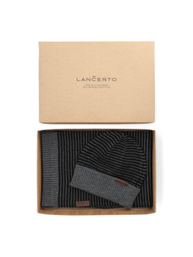 Lancerto Lancerto Zestaw szalik i czapka ZE073222000005 Szary