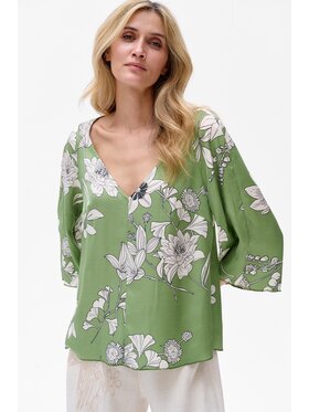 blue shadow blue shadow Bluzka Ida Zielony Regular Fit