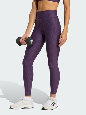 adidas adidas Legginsy 154909 Fioletowy Fitted Fit