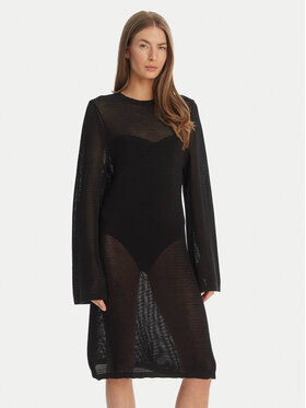 Seafolly Seafolly Strandkleid Beach Edit 55686-KN Schwarz Regular Fit