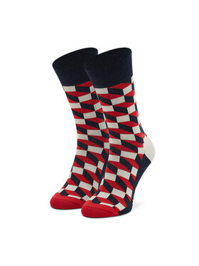Happy Socks Happy Socks Unisex Magasszárú Zokni FIO01-6550 Színes