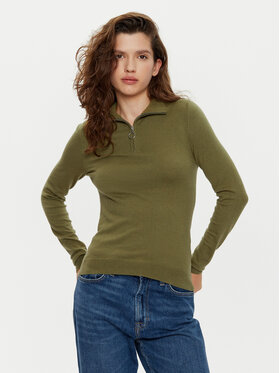 Vero Moda Vero Moda Sweater Happiness 10317993 Zöld Slim Fit