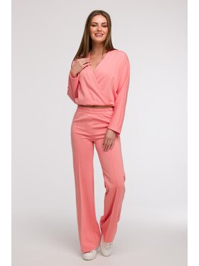 BeWear BeWear Spodnie dresowe B296 Różowy Comfortable Fit
