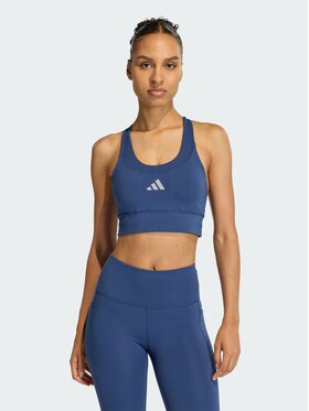 adidas adidas Biustonosz sportowy 159143 Błękitny