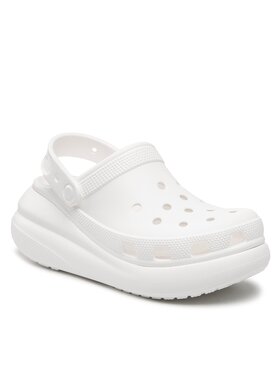 Crocs Natikači Classic Crush Clog 207521 Bela