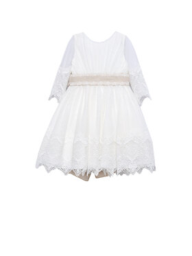 Abel & Lula Abel & Lula Elegantes Kleid 5028 Weiß Regular Fit