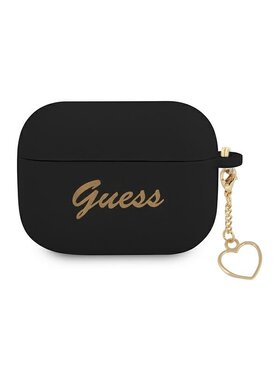 Guess Guess Etui na słuchawki AirPods Pro Czarny