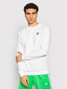 adidas adidas Sweatshirt adicolor Essentials Trefoil H34644 Blanc Regular Fit