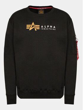 Alpha Industries Alpha Industries Bluza AI.118312-03-XL Czarny Regular Fit